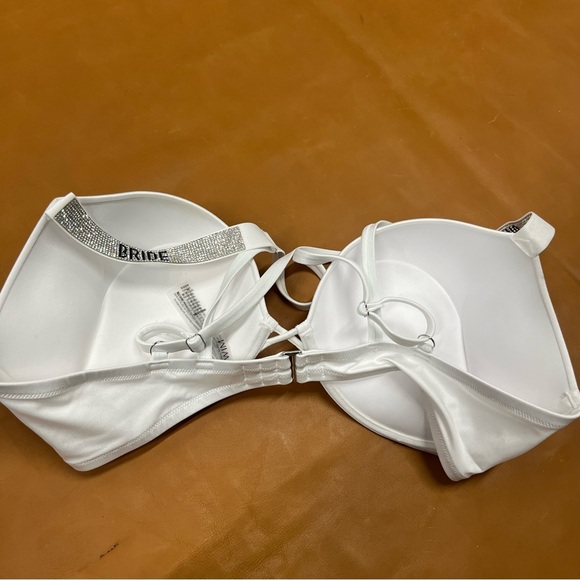 NWT Victoria’s Secret Bombshell Bridal Swim Bikini Top 38DD - Picture 5 of 6